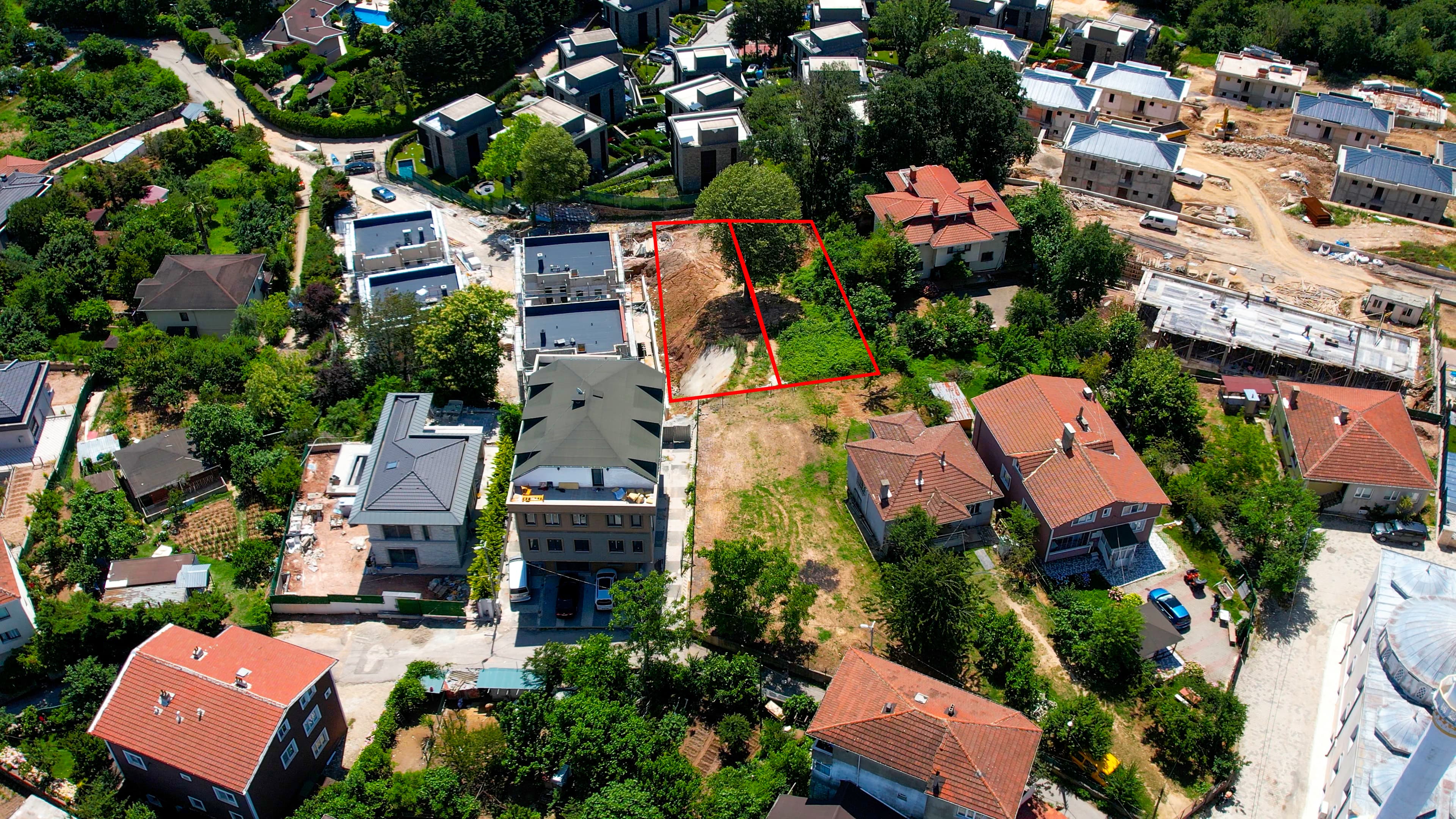 970m2 2 Ayrı Parselden Oluşan Satılık Arsalar - Görsel 10